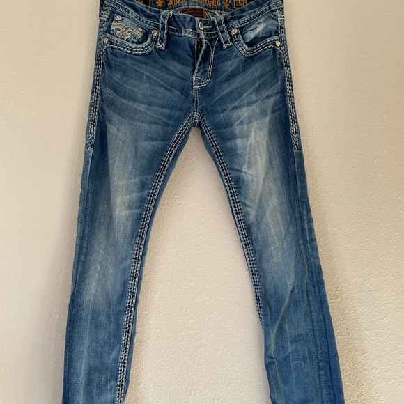 Rock revival straight cut jeans - Picture 3 of 7